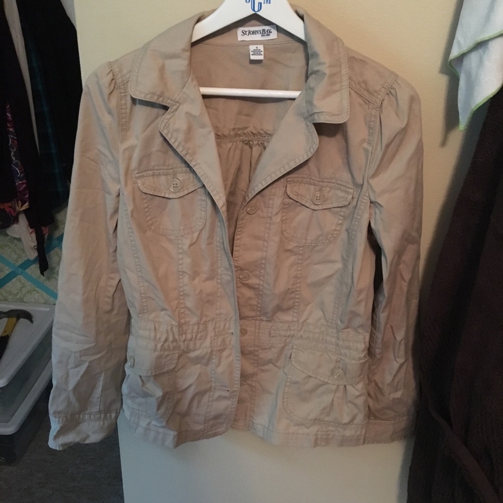 Light khaki jacket